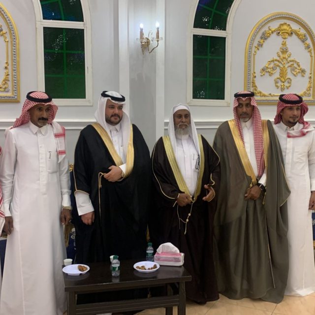 قبيلة آل يعلا الشهري تكرم العقيد حمزة بن بادي الشهري