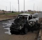تعرض 3سيارات لمقذوفات حوثية بمحافظة الطوال . صور.