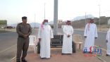 أهالي ثربان يطلقون مباردة. تفطير رجال الأمن في نقاط التفتيش.