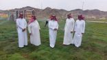 رئيس بلدية بارق يقف على مشاريع مركز جمعةربيعةالمقاطرة