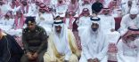 رئيس مركز جمعةربيعةالمقاطرة يتقدم المصلين في صلاة عيد الفطر المبارك