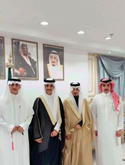 خالد حسن الربعي يحتفل بمناسبة زفافه
