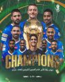 الهلال بطلاً لكأس الملك